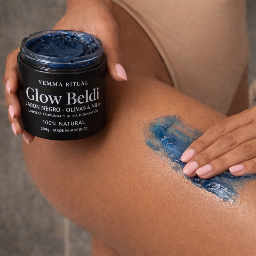 Jabón artesanal "Glow Beldi" al Nila