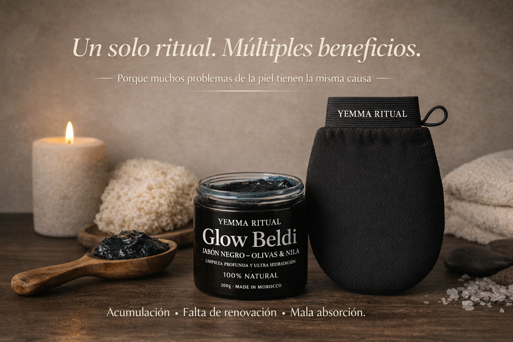 Jabón artesanal "Glow Beldi" al Nila