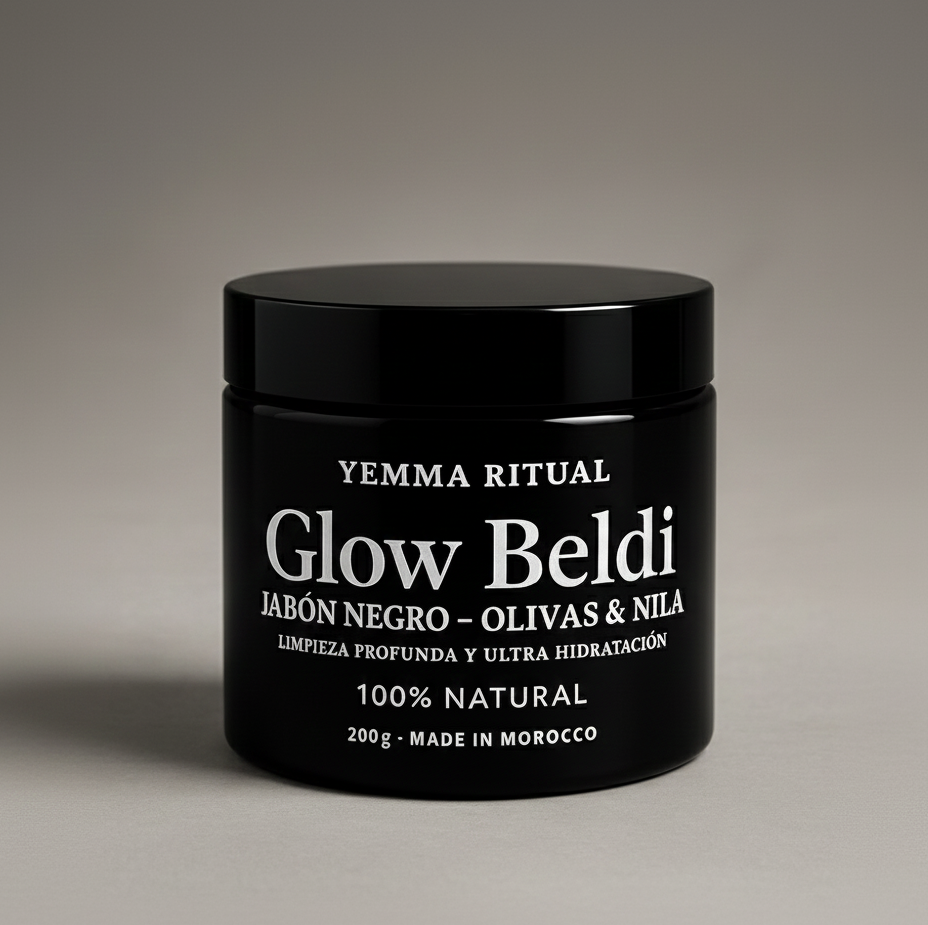 Jabón artesanal "Glow Beldi" al Nila